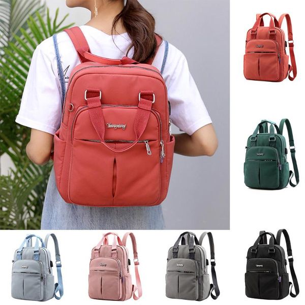 backpack lapbag with usb jack large capacity women shoulder bags mochila escolar adolescente multi-pocket travel casual backpacks
backpack lapbag with usb jack large capacity women shoulder bags mochila escolar adolescente multi-pocket travel casual backpacks
