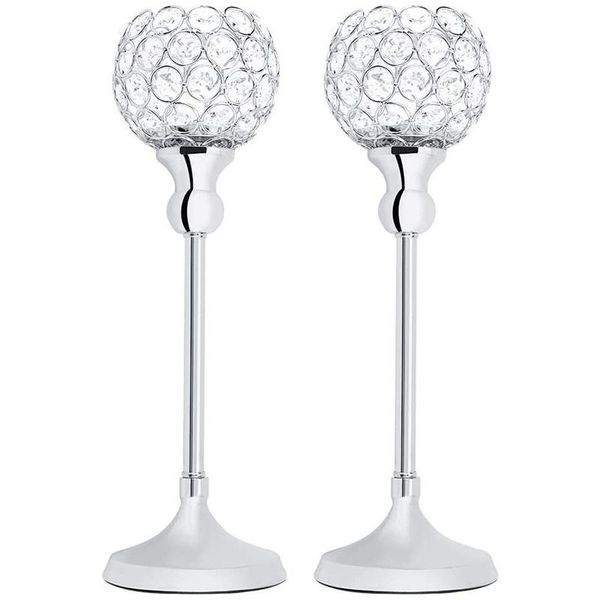 candle holder, 2 pieces crystal candle holders for decorative homes, hollow crystal holders silver
candle holder, 2 pieces crystal candle holders for decorative homes, hollow crystal holders silver