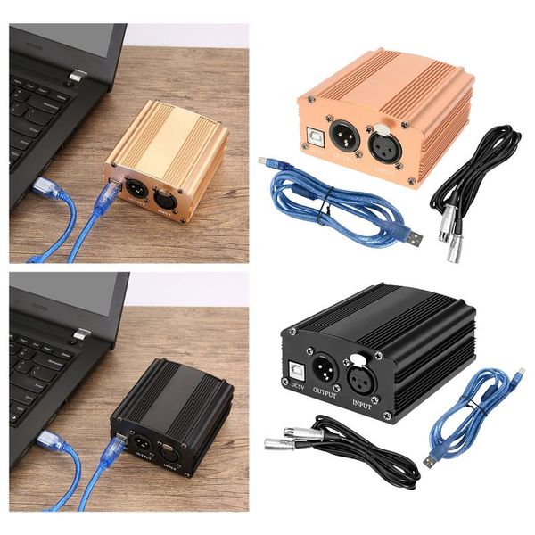 48v phantom power supply anti-noise for any condenser microphone music recording equipment
48v phantom power supply anti-noise for any condenser microphone music recording equipment