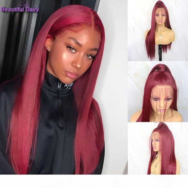 beautiful diary long straight lace front wigs red color wig glueless heat resistant fiber hair futura synthetic lace front wigs, Black
beautiful diary long straight lace front wigs red color wig glueless heat resistant fiber hair futura synthetic lace front wigs, Black