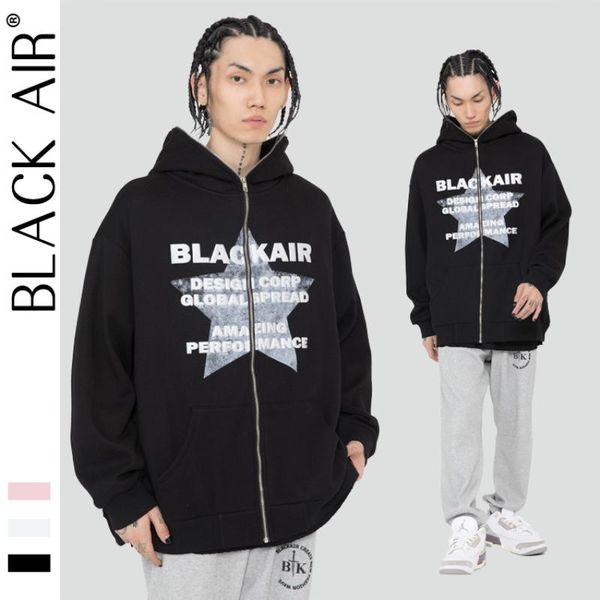 men's hoodies & sweatshirts blackair zip up men hip hop trend harajuku hoodie 2021 winter fleece oversized sweatshirt yh01, Black
men's hoodies & sweatshirts blackair zip up men hip hop trend harajuku hoodie 2021 winter fleece oversized sweatshirt yh01, Black