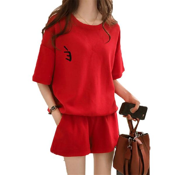 women's tracksuits casual suit sportswear women summer clothing short sleeve t-shirt & wide leg shorts 2 pcs sets sportsuit female 2021, Gray
women's tracksuits casual suit sportswear women summer clothing short sleeve t-shirt & wide leg shorts 2 pcs sets sportsuit female 2021, Gray