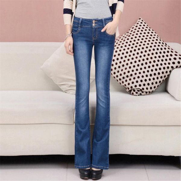 women's jeans high waist woman fashion cotton tight button whitening boot cut pant women mujer jean femme denim spodnie damskie, Blue
women's jeans high waist woman fashion cotton tight button whitening boot cut pant women mujer jean femme denim spodnie damskie, Blue