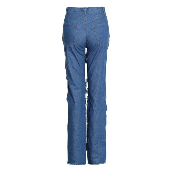 streetwear hit color jeans for women high waist patchwork tassel wide leg denim pants female 2021 fashion new tide, Black;white
streetwear hit color jeans for women high waist patchwork tassel wide leg denim pants female 2021 fashion new tide, Black;white
