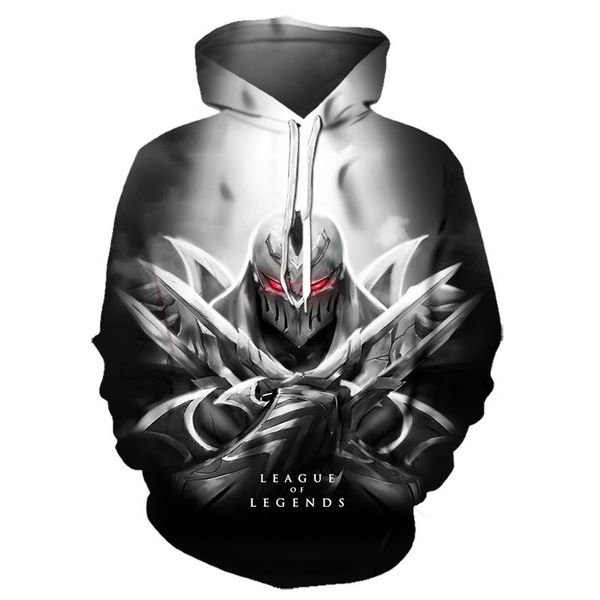 men's hoodies & sweatshirts one piece league of legends hoodie men 3d print sportswear video game pullover plus size 2021 summer, Black
men's hoodies & sweatshirts one piece league of legends hoodie men 3d print sportswear video game pullover plus size 2021 summer, Black