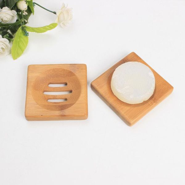 soap dishes creative wooden natural bamboo dish portable tray storage box holder bathroom kitchen for