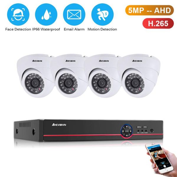 4ch 5mp hd dvr home security camera system 4pcs 5mp ai human detection ip66 outdoor dome cameras surveillance cctv kit
4ch 5mp hd dvr home security camera system 4pcs 5mp ai human detection ip66 outdoor dome cameras surveillance cctv kit