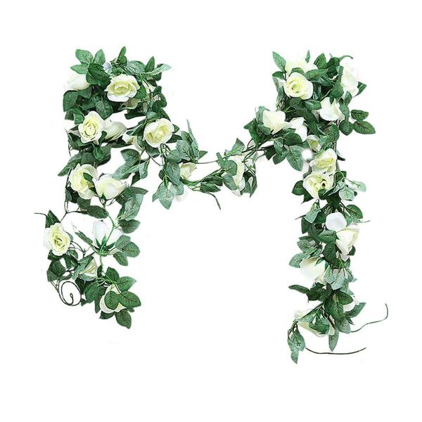 decorative flowers & wreaths plastic artificial vine hanging garland party floral wedding wall plants shops restaurants el office garden hom 
decorative flowers & wreaths plastic artificial vine hanging garland party floral wedding wall plants shops restaurants el office garden hom