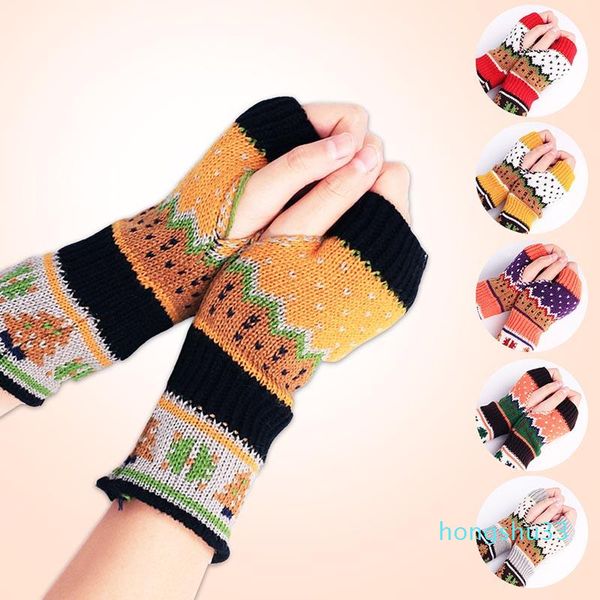 five fingers gloves christmas knitted winter half finger warm arm fingerless warmer soft mitten xmas gifts, Blue;gray
five fingers gloves christmas knitted winter half finger warm arm fingerless warmer soft mitten xmas gifts, Blue;gray