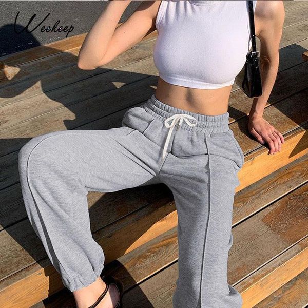 women's pants & capris weekeep lace up high waist joggers casual baggy sweatpants harajuku loose solid harem ladies pockets trouser, Black;white
women's pants & capris weekeep lace up high waist joggers casual baggy sweatpants harajuku loose solid harem ladies pockets trouser, Black;white