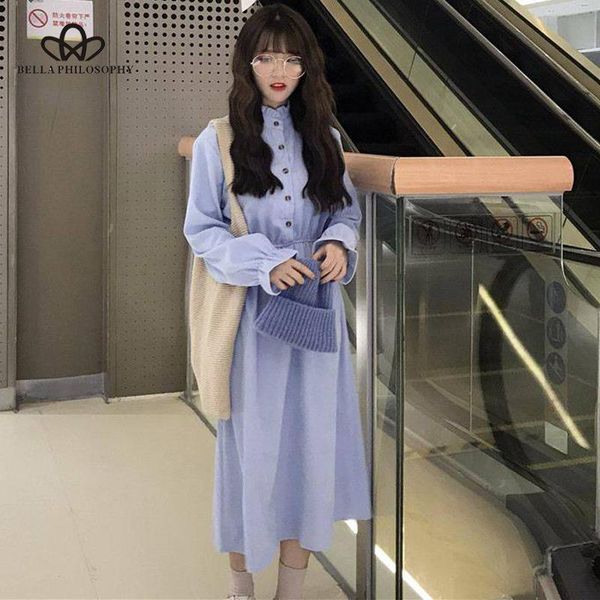casual dresses hstar 2021 autumn winter vintage women dress high waist long corduroy sleeve lady female stand vestidos, Black;gray
casual dresses hstar 2021 autumn winter vintage women dress high waist long corduroy sleeve lady female stand vestidos, Black;gray