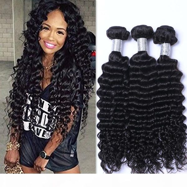 brazilian deep wave bundles virgin hair weaves hair weft 100% unprocessed human hair weave extension weaves with wholesale price, Black;brown
brazilian deep wave bundles virgin hair weaves hair weft 100% unprocessed human hair weave extension weaves with wholesale price, Black;brown