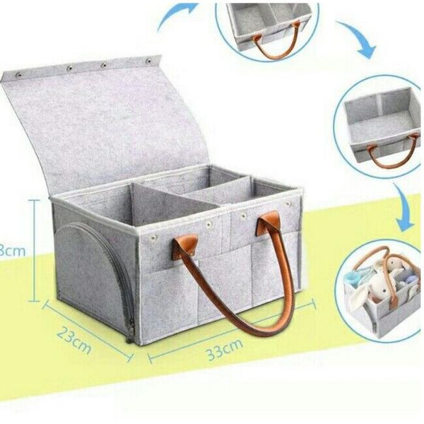 diaper bags portable foldable felt baby caddy organiser removable lid storage bag kid toys box for car travel mom nappy
diaper bags portable foldable felt baby caddy organiser removable lid storage bag kid toys box for car travel mom nappy