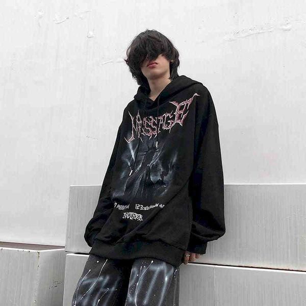men's hoodies & sweatshirts male hip-hop hooded hoodie, european style, american, urban, punk, harajuk, streetwear m16f, Black
men's hoodies & sweatshirts male hip-hop hooded hoodie, european style, american, urban, punk, harajuk, streetwear m16f, Black