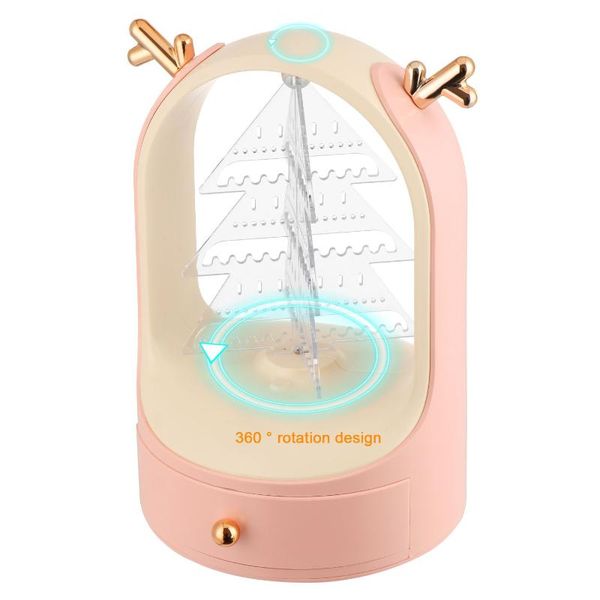 Jewelry Pouches, Bags 60 Grooves Christmas Tree Organizer 108 Holes Earring Holder Display Rack Storage Box 360 Rotating, Pink;blue
Jewelry Pouches, Bags 60 Grooves Christmas Tree Organizer 108 Holes Earring Holder Display Rack Storage Box 360 Rotating, Pink;blue