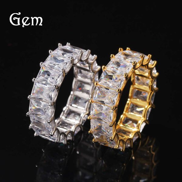 925 silver zircon ring new personalized trapezoidal zirconium real gold electroplating chaoren hip hop ring
925 silver zircon ring new personalized trapezoidal zirconium real gold electroplating chaoren hip hop ring