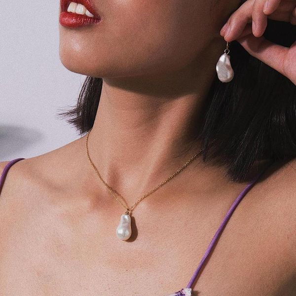 earrings & necklace women necklaces jewelry set pink blue white fashion accessories fine pearl, Silver
earrings & necklace women necklaces jewelry set pink blue white fashion accessories fine pearl, Silver