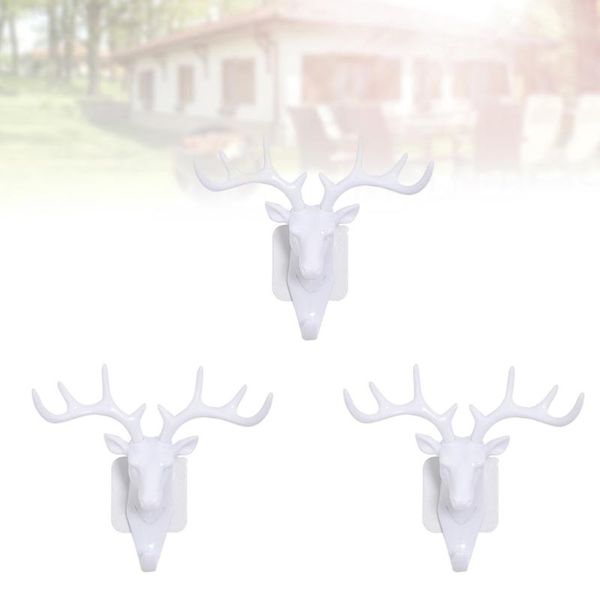 3pcs creative antlers hook clothing hat grocery storage hook key bag living room coffee bar wall decoration (black)
3pcs creative antlers hook clothing hat grocery storage hook key bag living room coffee bar wall decoration (black)