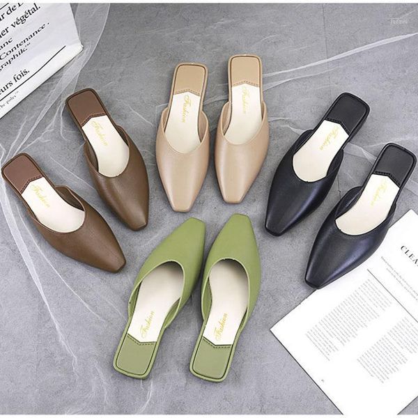 autumn slipper baotou low thick heel non-slip all-match casual slippers for internal and external wear1, Black
autumn slipper baotou low thick heel non-slip all-match casual slippers for internal and external wear1, Black