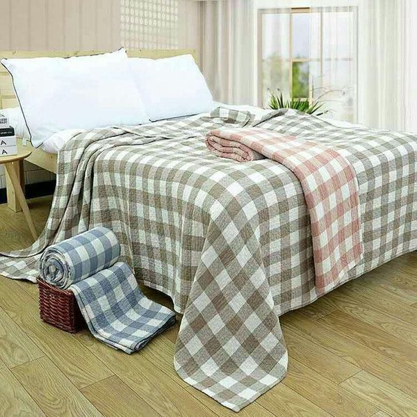 comforters & sets japan 3 layer gauze towel quilt summer cotton blanket plaid on the bed sofa throw bedspread double queen king cover
comforters & sets japan 3 layer gauze towel quilt summer cotton blanket plaid on the bed sofa throw bedspread double queen king cover