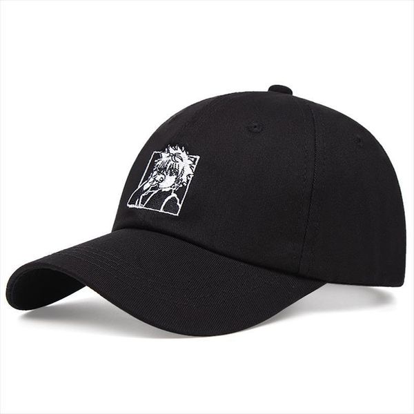 Killua Zoldyck Baseball Caps Snapback Women Men Embroidery Anime Hunter X Dad Hat Cotton Cartoons Outdoor Sun Cap, Blue;gray
Killua Zoldyck Baseball Caps Snapback Women Men Embroidery Anime Hunter X Dad Hat Cotton Cartoons Outdoor Sun Cap, Blue;gray
