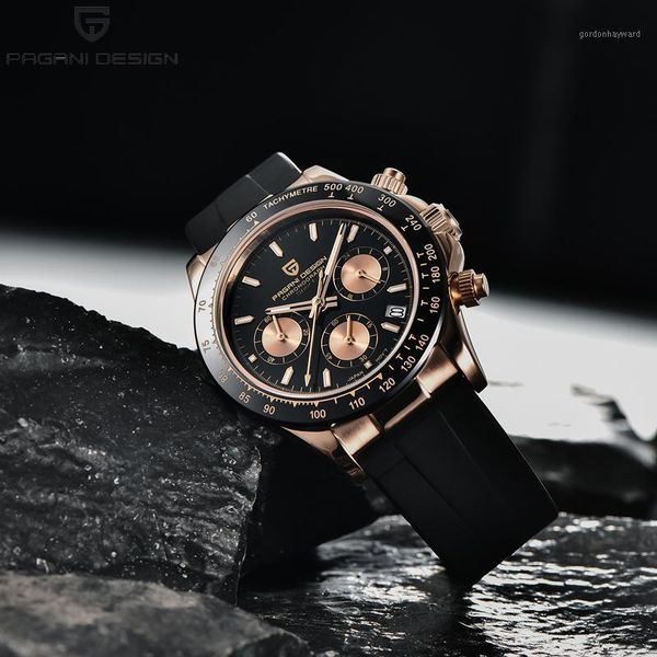 pagani design 2021 simple casual men's quartz watch sapphire glass automatic date waterproof japan vk63 movement reloj wristwatches, Slivery;brown
pagani design 2021 simple casual men's quartz watch sapphire glass automatic date waterproof japan vk63 movement reloj wristwatches, Slivery;brown