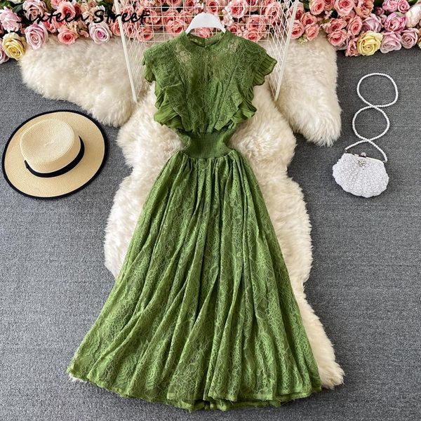 casual dresses maxi for women spring autumn lace o neck slim elegant fashion vestido de mujer korean dress vintage 2021, Black;gray
casual dresses maxi for women spring autumn lace o neck slim elegant fashion vestido de mujer korean dress vintage 2021, Black;gray