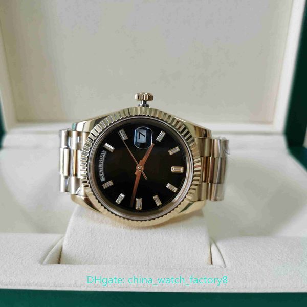 with box papers watches bp maker 40mm day-date 228238 president diamond dial 18k yellow gold asia 2813 movement automatic mens watch men, Slivery;brown
with box papers watches bp maker 40mm day-date 228238 president diamond dial 18k yellow gold asia 2813 movement automatic mens watch men, Slivery;brown