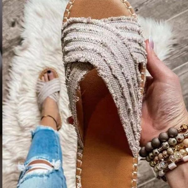 sandals women flat flip flops 2021 open toe summer beach shoes casual ladies slides cross design female, Black
sandals women flat flip flops 2021 open toe summer beach shoes casual ladies slides cross design female, Black