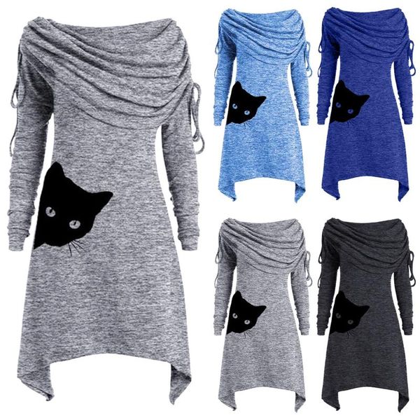 casual dresses vintage women dress autumn o neck long sleeve irregular hem loose soid party tunic robe sundress midi vestido #jsw, Black;gray
casual dresses vintage women dress autumn o neck long sleeve irregular hem loose soid party tunic robe sundress midi vestido #jsw, Black;gray