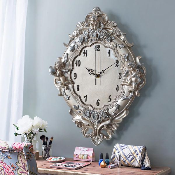 wall clocks creative european luxury clock retro resin quartz silent living room home decoration ba50
wall clocks creative european luxury clock retro resin quartz silent living room home decoration ba50