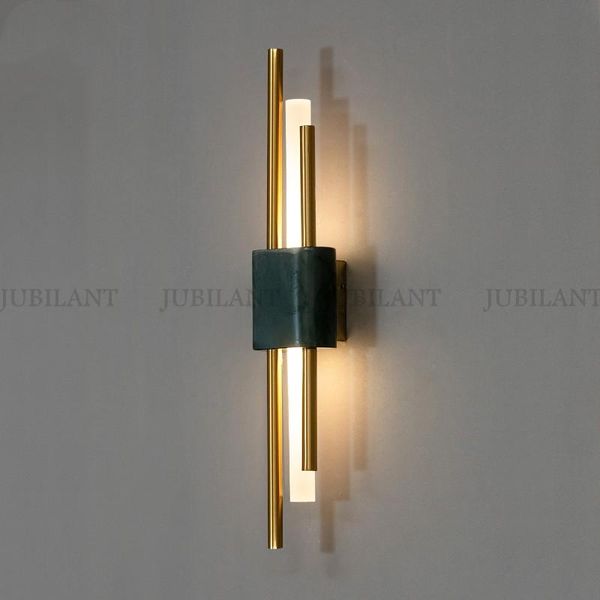 

wall lamps postmodern marble led light luxury lamp el living room background aisle creative staircase bedroom bedside lights l