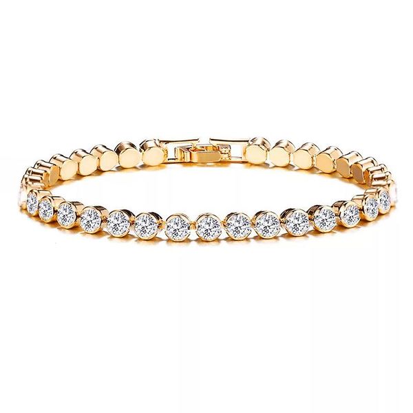 link, chain luxury lady gold clear shining crystal rhinestone bracelets wedding women zircon jewelry gift, Black
link, chain luxury lady gold clear shining crystal rhinestone bracelets wedding women zircon jewelry gift, Black