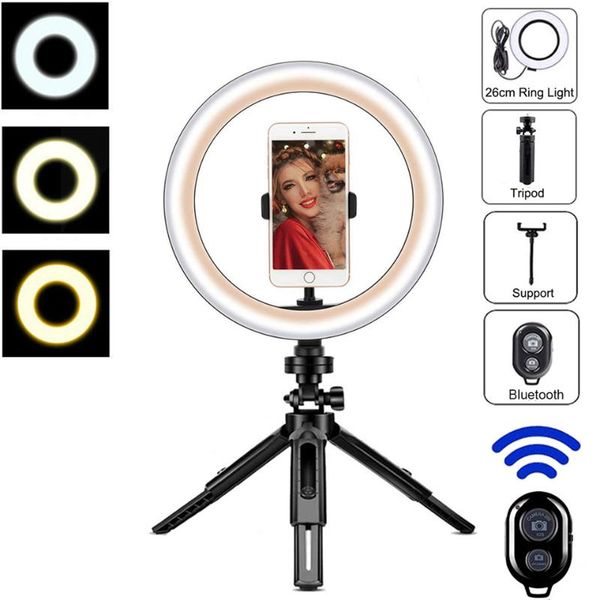 flash heads 10inch pography lighting ringlight with tripod po dimmable fill lamp led selfie ring light trepied live phone stand holder
flash heads 10inch pography lighting ringlight with tripod po dimmable fill lamp led selfie ring light trepied live phone stand holder