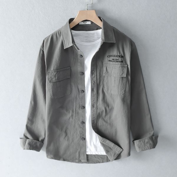 2021 new primavera e no outono slido algodo marca masculina manga longa cqui camisas para moda confortvel camisa dos homens rlod, White
2021 new primavera e no outono slido algodo marca masculina manga longa cqui camisas para moda confortvel camisa dos homens rlod, White