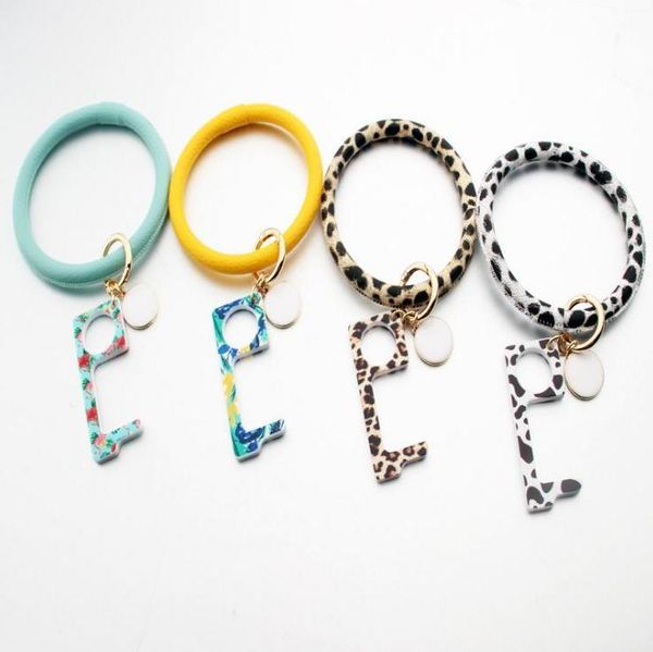 no-touch door opener keychain pu leather bracelet edc safe door handle acrylic keyring portable elevator tool wholesale
no-touch door opener keychain pu leather bracelet edc safe door handle acrylic keyring portable elevator tool wholesale