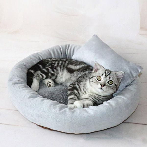 cat beds & furniture solid color bed house comfortable round sleeping cushion soft kitten sofa warm egg tart nest pet supplies
cat beds & furniture solid color bed house comfortable round sleeping cushion soft kitten sofa warm egg tart nest pet supplies
