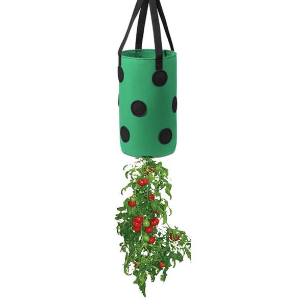balcony home garden hanging container 3 gallons growth pot backyard strawberry planting bag folding indoor outdoor with handles
balcony home garden hanging container 3 gallons growth pot backyard strawberry planting bag folding indoor outdoor with handles