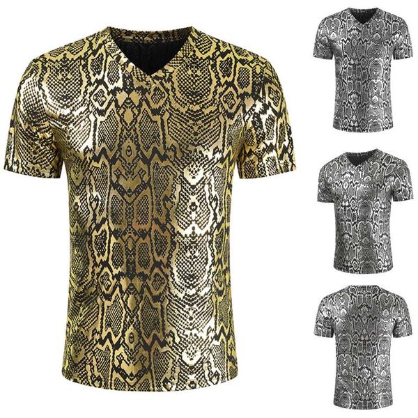 men's t-shirts shiny gold coated metallic v neck t shirt hipster nightclub slim fit short t-shirt men hip hop streetwear camiseta hombr, White;black
men's t-shirts shiny gold coated metallic v neck t shirt hipster nightclub slim fit short t-shirt men hip hop streetwear camiseta hombr, White;black