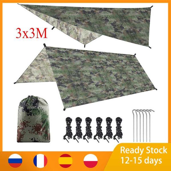 tourist awning canopy tarp tent shade ultralight garden canopy sunshade outdoor camping hammock waterproof camouflage shelter
tourist awning canopy tarp tent shade ultralight garden canopy sunshade outdoor camping hammock waterproof camouflage shelter