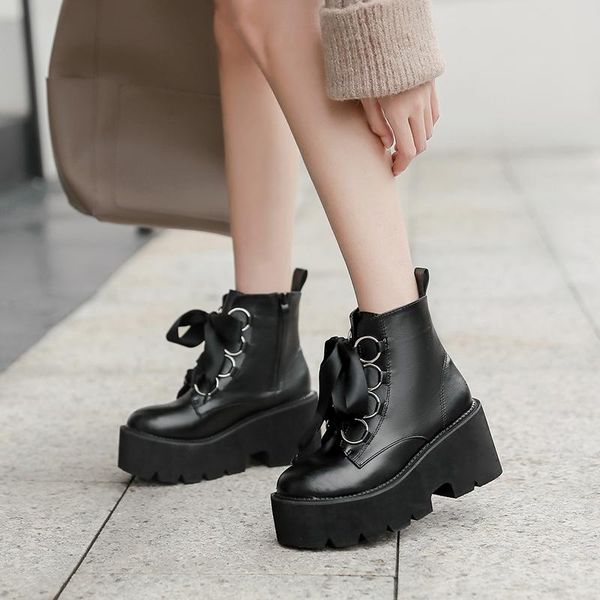 boots punk black platform women lace up ankle booties 2021 fall shoes winter round toe women's motorcycle yma931
boots punk black platform women lace up ankle booties 2021 fall shoes winter round toe women's motorcycle yma931