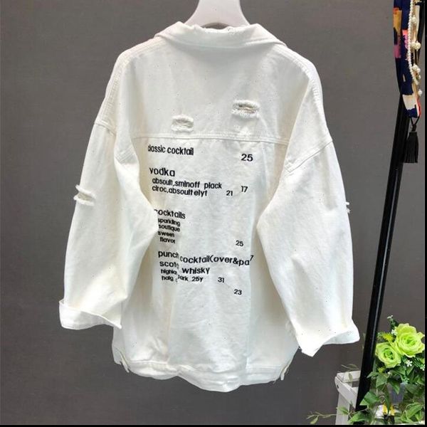 2021 new women denim jacket spring autumn loose casual long sleeve jeans coat fashion female outwear m298, Black;brown
2021 new women denim jacket spring autumn loose casual long sleeve jeans coat fashion female outwear m298, Black;brown