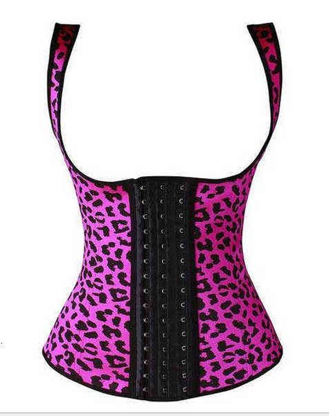 waist tummy shaper wide shoulder strap steel rib body shaping cloth latex corset leopard pattern rubber adjustable waist band
waist tummy shaper wide shoulder strap steel rib body shaping cloth latex corset leopard pattern rubber adjustable waist band