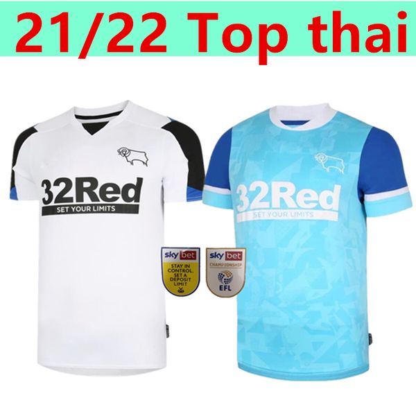 2021 2022 derby county soccer jerseys home white wisdom waghorn martin shirt hamer rooney football uniform, Black;yellow
2021 2022 derby county soccer jerseys home white wisdom waghorn martin shirt hamer rooney football uniform, Black;yellow