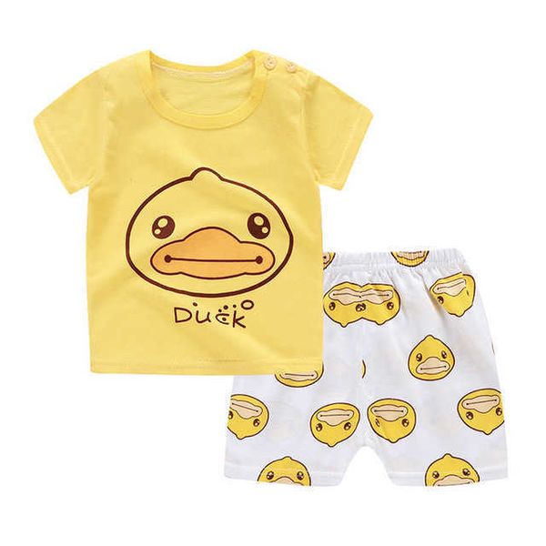 2pcs baby clothing set bebe cartoon cotton tshirt short sleeve and shorts baby summer set infant boy girl clothes 12 colors 210713, White
2pcs baby clothing set bebe cartoon cotton tshirt short sleeve and shorts baby summer set infant boy girl clothes 12 colors 210713, White