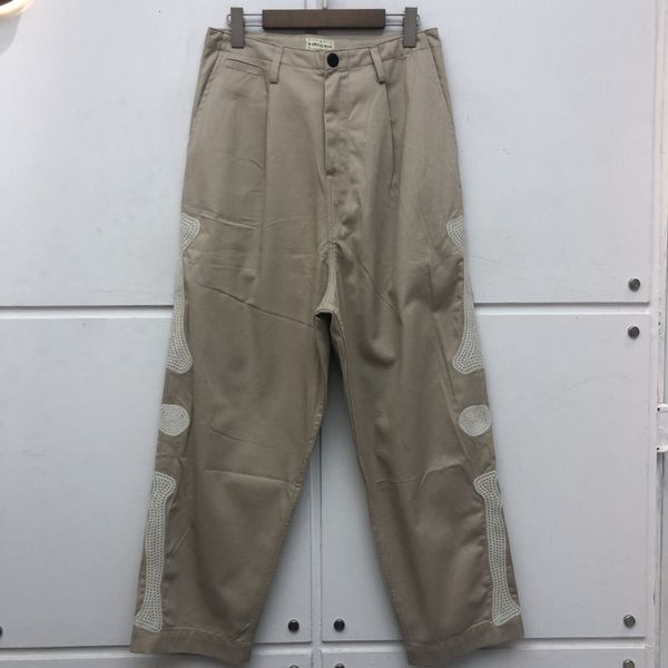 2021 new men women khaki kapital cargo pants bone embroidery fashion casual denim trousers dypu, Black
2021 new men women khaki kapital cargo pants bone embroidery fashion casual denim trousers dypu, Black