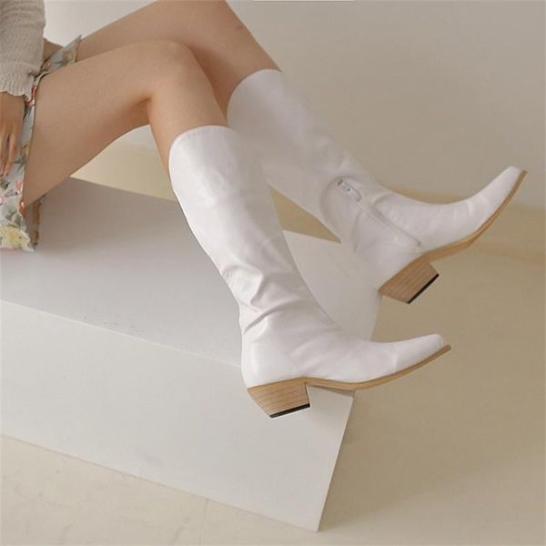 boots and winter 2021 long autumn women's high heels thick heel pointed tube western cowboy short, Black
boots and winter 2021 long autumn women's high heels thick heel pointed tube western cowboy short, Black