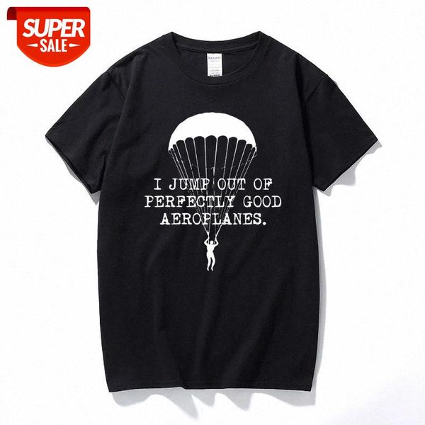 Jump Out Of Perfectly Good Aeroplanes T-shirt Parachute Skydiving Birthday Gift Top Fashion Cotton Short Sleeve T shirt #R68y, White;black
Jump Out Of Perfectly Good Aeroplanes T-shirt Parachute Skydiving Birthday Gift Top Fashion Cotton Short Sleeve T shirt #R68y, White;black