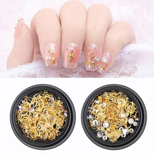 nail art decorations mixed loading mixte styles lune star glitter strass bijoux charmes gems mtal tranche rivet diy 3d dos plat dcorati, Silver;gold
nail art decorations mixed loading mixte styles lune star glitter strass bijoux charmes gems mtal tranche rivet diy 3d dos plat dcorati, Silver;gold
