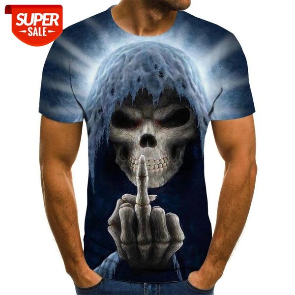 2020 men's skeleton t-shirt punk rock t-shirt 3d printed retro gothic men's summer #w08o, White;black
2020 men's skeleton t-shirt punk rock t-shirt 3d printed retro gothic men's summer #w08o, White;black